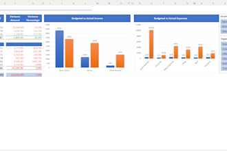 make personal budget tracker