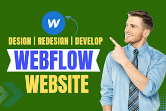 do webflow design, alter figma to webflow, be webflow developer