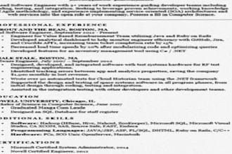 write ats technical resume, engineering resume software developer resume writing