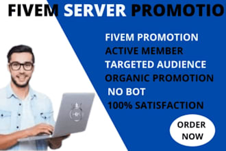 fivem server promotion, fivem server ads, discord server promotion