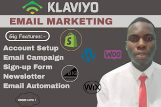 setup shopify klaviyo email marketing klaviyo flow for bigcommerce, woocommerce