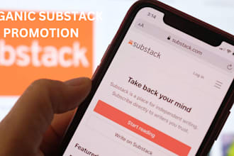 promote your substack page to live audience for viral growth