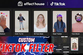 create ar filter or game for tiktok