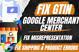 fix gtin set up google merchant center misreprsentation gmc suspention listing