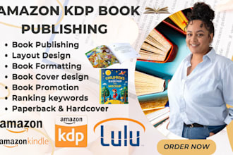 amazon kindle KDP book publishing formatting promotion paperback book layout