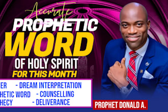 give you prophetic word of god for this month