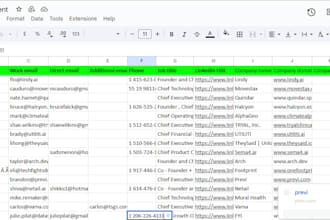 find emails list building, data mining, lead generation,