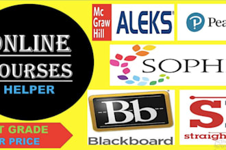 teach you in mcgraw hill, snhu, udemy, penn foster, tric courses