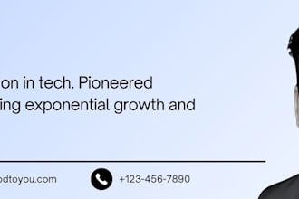 extraordinary youtube, linkedin banner for you