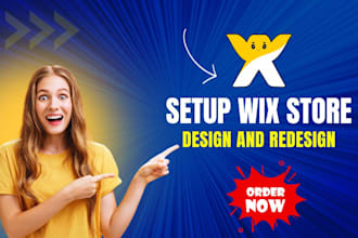 build wix ecommerce, wix online store and wix website design