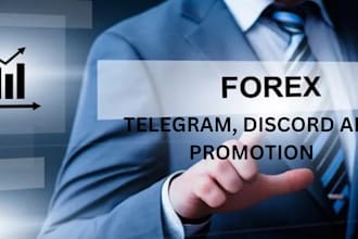promote your forex trading, telegram, discord, and forex whop campaign
