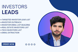 find angel investors, vc investor, seed investor, early stage investor leads