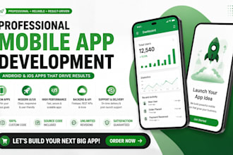 create mobile app development and deployment