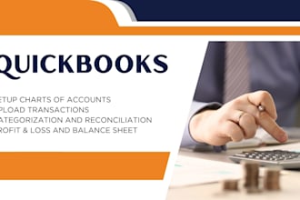 do bookkeeping on quickbooks, xero, wave and other accounting softwares