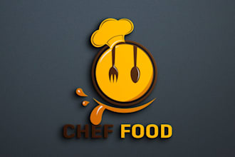 create restaurant, bakery or food truck logo