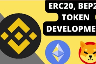 fork smart contract erc20, bsc, smart contract,web3js,ico full dapp solidity nft