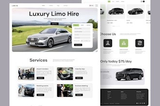 build luxury car service app, luxury flight app, chauffeur app, limo booking app