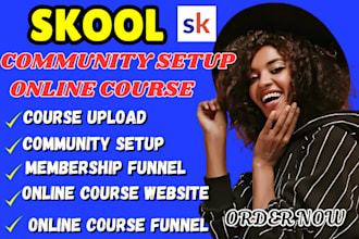 do skool community skool online course skool management