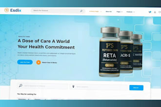 peptide website fda compliant peptide research website biotechnology website