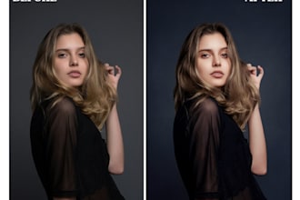 retoucher vos photos publicitaires, de beauté ou de mariage