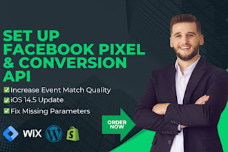 set up meta pixel, ga4, conversion API and GTM for accurate tracking