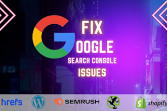 fix google search console, semrush, ahref, screaming frog errors