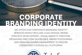 do your corporate brand identity based on the following