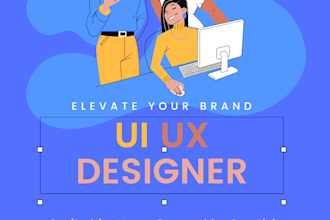 do figma website design and UI UX mockup