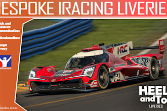 design custom livery for iracing