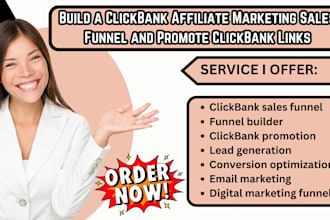 clickbank affiliate marketing sales funnel referral clickbank link promotion