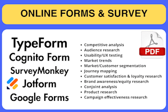 get over 500 respondents to fill online survey google forms typeform jotform