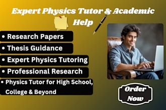 offer personalized tutoring in physics, math, english