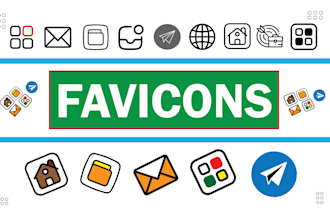 design custom icon, web icon, favicon, app icon, game icon