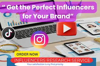 find the best influencers for your niche and campaign