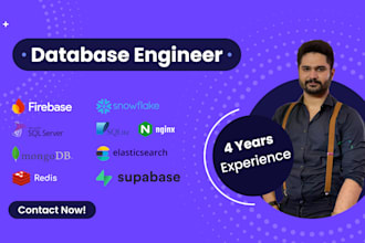 your redis memcache elastic search vector mongodb supabase aws database design