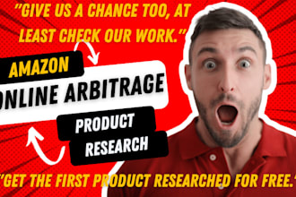 do amazon fba product research for online arbitrage