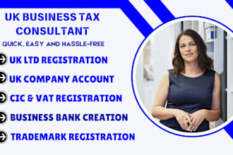 do UK ltd company registration, cic, company accounts and corporation tax return