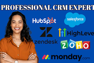 do hubspot gohighlevel monday crm zoho pipedrive zendesk salesforce close io ac
