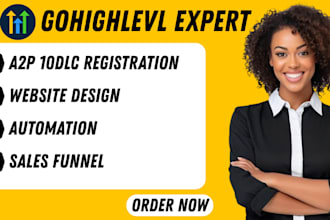 a2p 10dlc registration ghl website design ghl automation ghl sales funnel