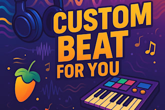 create a custom instrumental beat for your project
