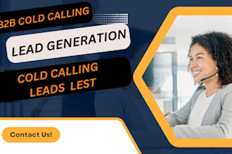 do telemarketing, cold calling and appointment setting, janitoral service, b2b