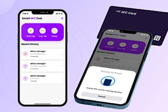 develop nfc reader app, nfc writer app, rfid app, nfc payment app, nfc solution