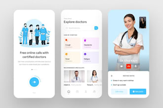 develop ai doctor appointment booking app, ai telemedicine app