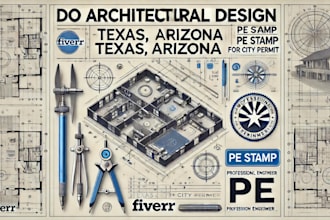 do california stamp licensed architect for city permit floor plans mep pe stamp