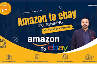 do amazon to ebay dropshipping listings
