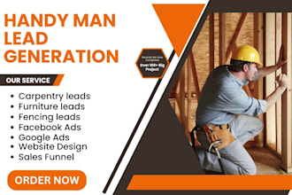 generate quality carpentry leads furniture leads fencing leads carpentry website