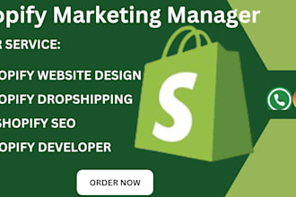 do shopify website design developer shopify SEO dropshipping