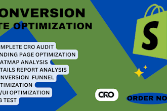 increase your conversion rate with cro optimization audit, review for shopify