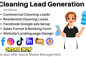 commercial cleaning leads office cleaning leads residential cleaning leads