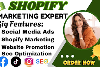 promote shopify store, boost shopify sales funnel using social media styles